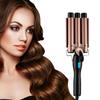 LED Hair Curling Iron Ceramic Professional Triple Barrel Hair Curler Egg Roll Hair Styling Tools Hair Styler Wand Curler Irons