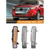 DRL для Ford Edge Everest 2011 2012 2013 2014 светодиодные дневные ходовые огни автомобильные противотуманные фары белые желтые поворотники автомобильные аксессуары