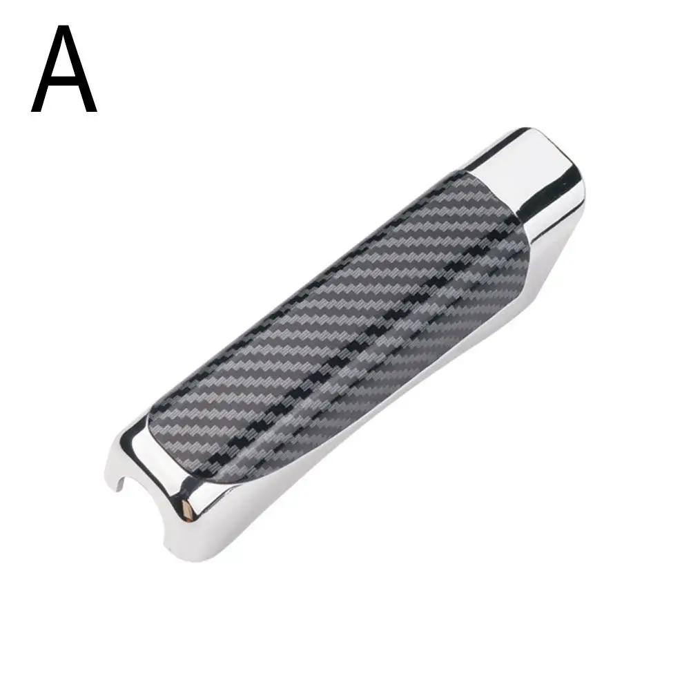 Универсальный чехол для ручного тормоза автомобиля из углеродного волокна, цвет дерева, внутренняя защита, ручки ручного тормоза, декор Y2X4