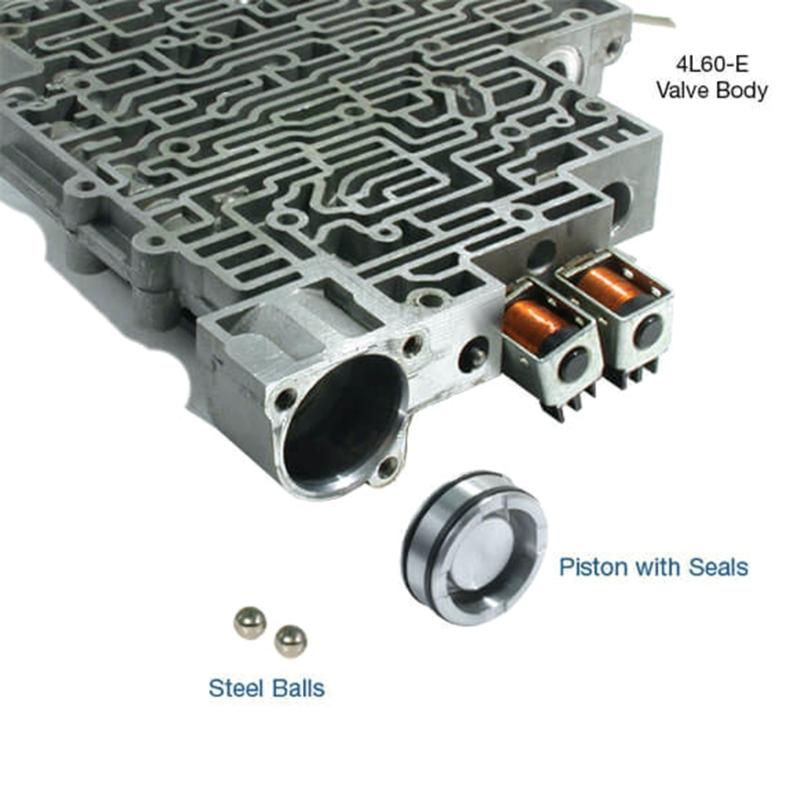 77998-03K Aluminum Pinless Piston set Auto Accessoires asy Installation for 4L60E 4L65E 4L70E