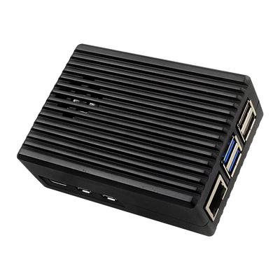 Металлический корпус с активным кулером для Pi 5, корпус из алюминиевого сплава, металлическая оболочка, охлаждающий корпус для Raspberry Pi 5