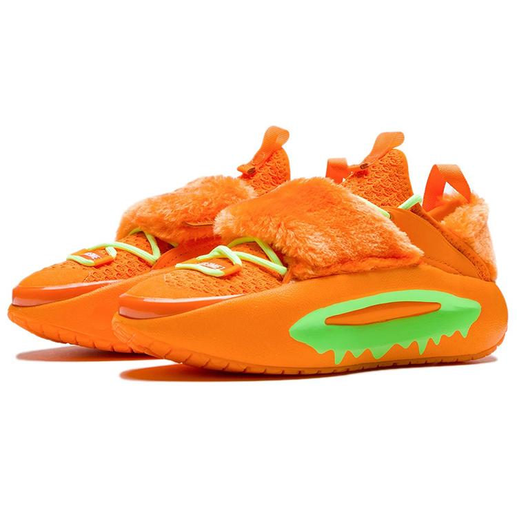 LiNing Cloud Travel Lite Нескользящие, износостойкие, легкие, низкие, повседневные кроссовки, женские, цвет Ледяной апельсин AZGS048-3