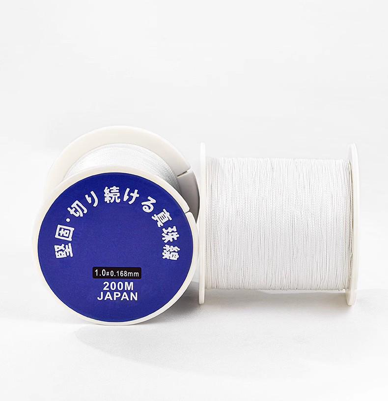 Японская жемчужная нить: Износостойкий ювелирный шнур для плетеных вручную ожерелий и браслетов