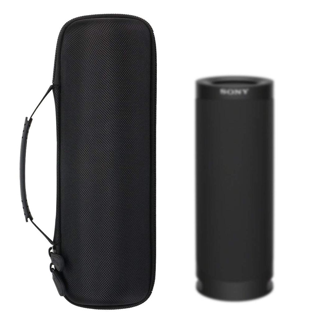Специальный защитный чехол Aenllosi для хранения, совместимый с портативным динамиком Bluetooth Sony SRS XB23 (черный) (Только случай)