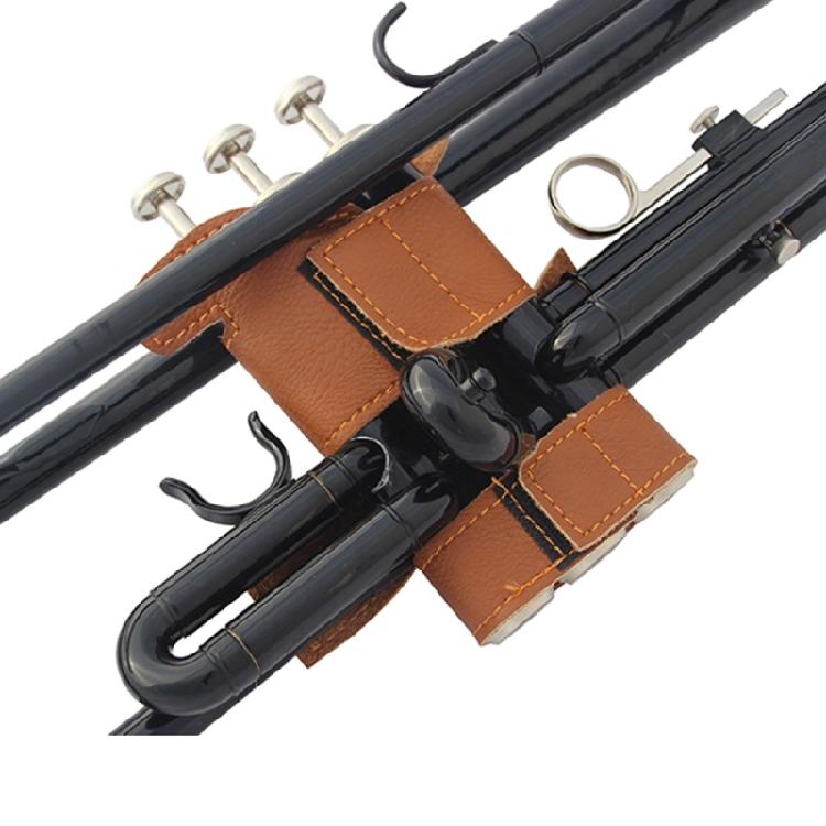 Trumpet Leather-Valve Guard Trumpet Protective Cover Case Trumpet Part Accessory