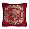 48x48cm  Classical European Flower Jacquard Decorative Cushion Cover for Sofa Chair Throw Pillow Case
