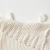 Longsleeved knitted pullover sweater