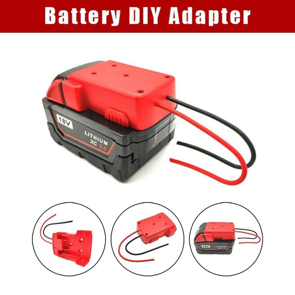 12AWG DIY Battery Adapter Power Battery Converter 135mm 1pcs