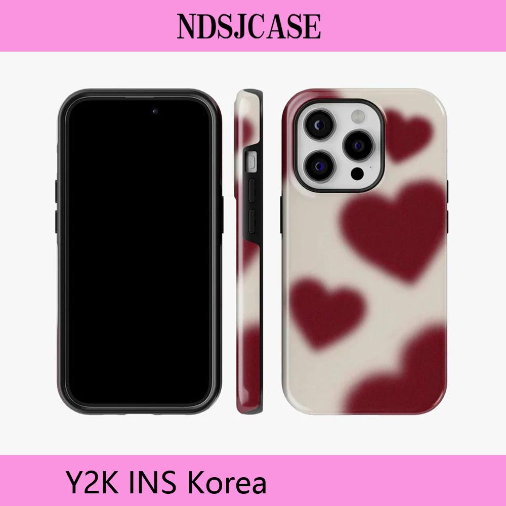 Роскошный чехол Clmj SWAG Love Essence для iPhone 17 16e 16 15 14 13 12 11 Air Pro Max Plus, магнитная двухслойная задняя крышка