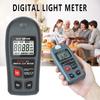 Max Min Handheld Illuminance Meter Digital Light Meter LCD 200K Lux/Fc Photometer Lux Tester