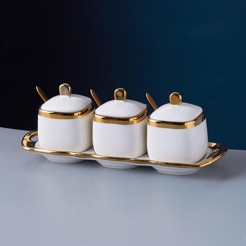 Zhi Shi Ceramic Spice Jar Set