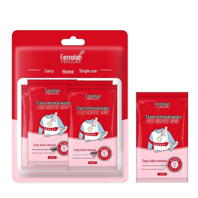 Безводные салфетки для удаления пятен для одежды, обуви и курток