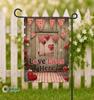 Love Lives Here Garden Ag, Valentines Day Yard Ag, Housewarming Gift, Valent OOV IIC
