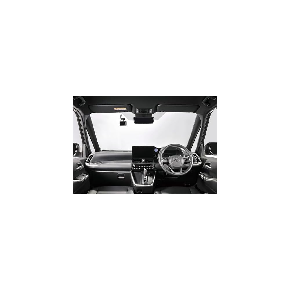CARMATE DC2000R Dashcam, Front and Rear Dual Cameras, License Plate Recognition, Improved Performance, 4.6 Megapixel Resolution