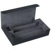 Trading Card Heaven [Holds 800 Cards] Trading Card Deck Case, Leather Card Case Holder Storage (Black)