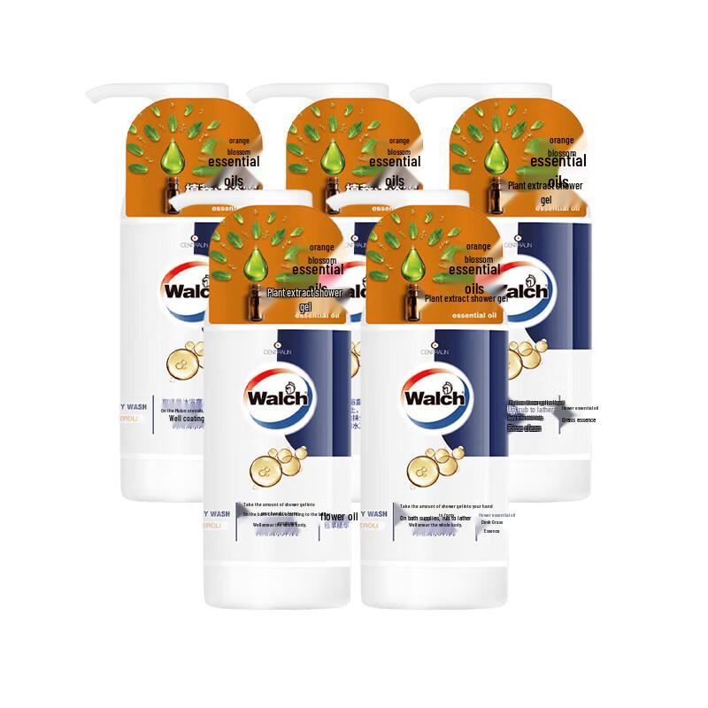 Walch Orange Blossom Essential Oil Shower Gel Value Pack