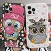 For Iphone 13 12 Mini 11 14 Pro Max 14plus 13promax Protective Case Cartoon Girl Gifts Cute Owl Lovers Candy Silicone Cover