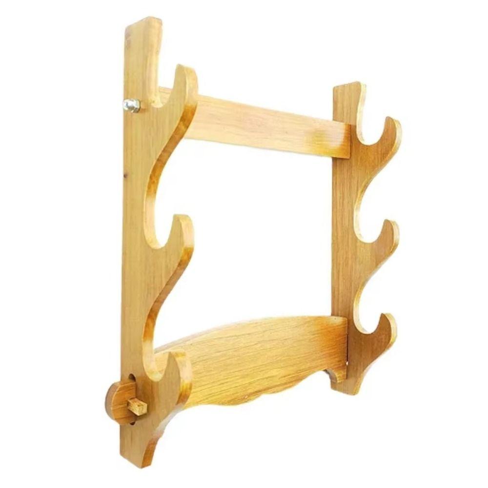 Компактные настенные держатели для световых мечей Самурайская полка для хранения световых мечей Декор в японском стиле