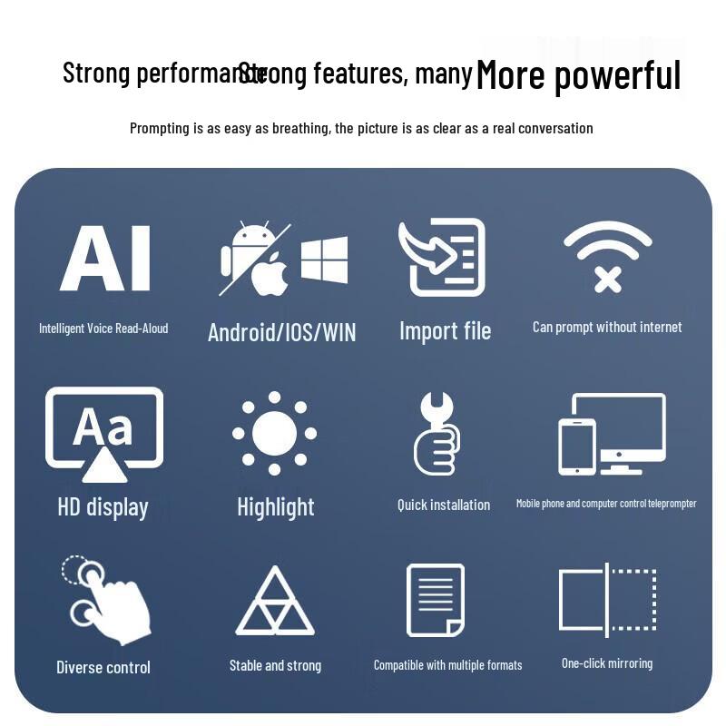 Js24plus 24-inch Teleprompter