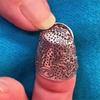 Durable Retro Sewing Thimble Metal Embroidery Finger Protector  Embroidery