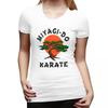 Женская футболка Miyagi Do Karate с круглым вырезом Уличная одежда Футболки Женские с коротким рукавом Летняя одежда Топы