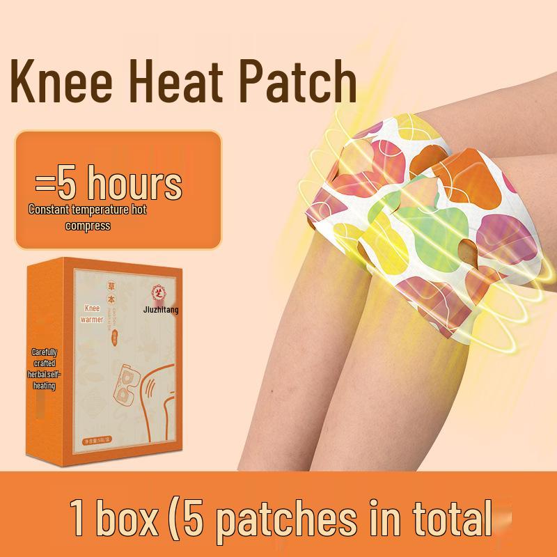 Наколенники Jiuzhitang с согревающим ладаном - Теплые паровые мокса-пластыри для защиты от холода