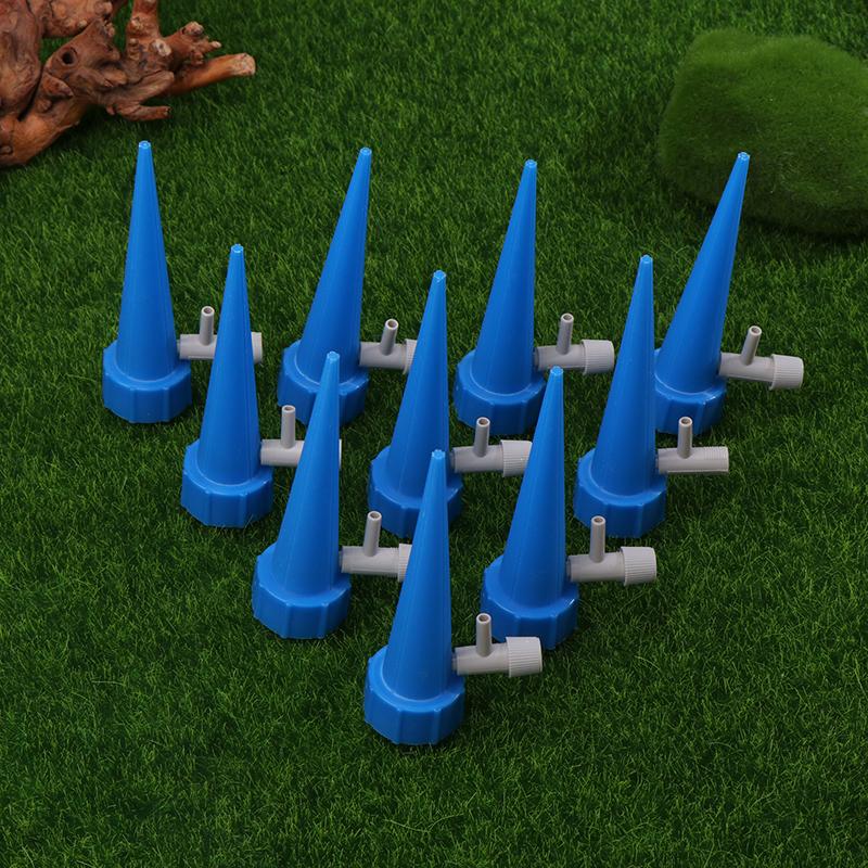 10 Pcs Automatic Drip Irrigation System Self Watering Spike For Plants Greenhouse Garden Adjustable Auto Water Dripper Device