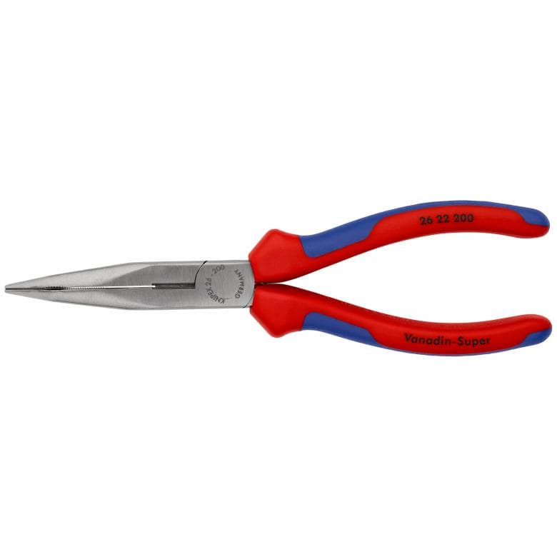 LONG NOSE CUTTING PLIERS 200MM - KN 26 22 200