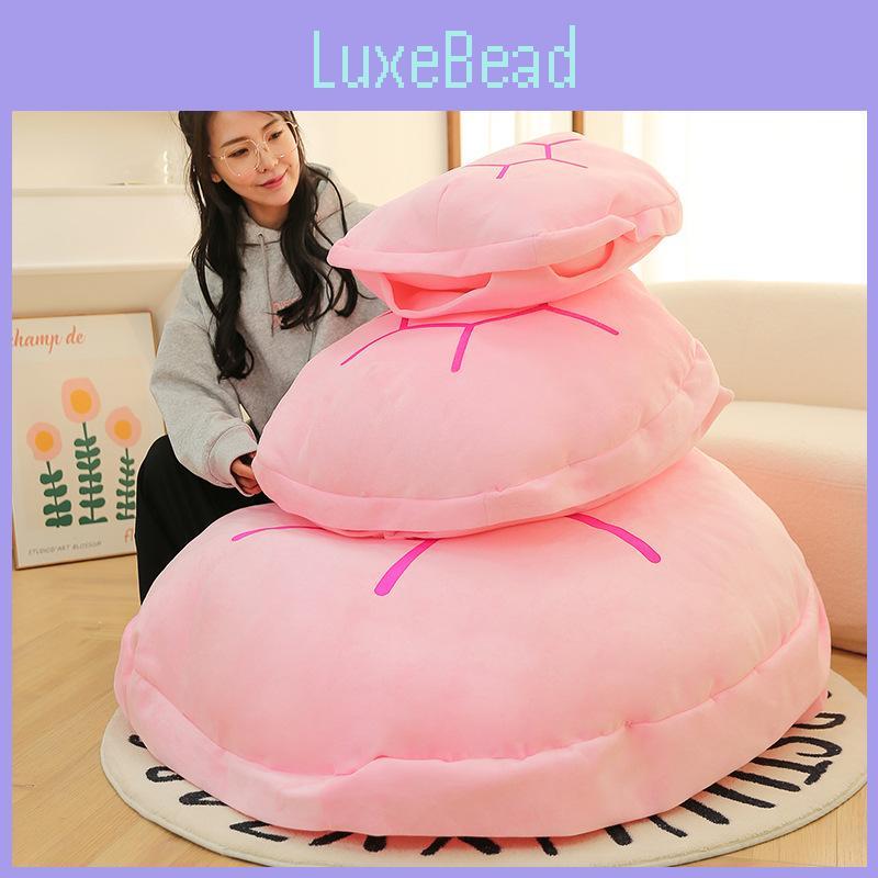 Wearable Shell Turtle Plush Toy Cartoon Stuffed Doll Sofa Cushion Kids Gift