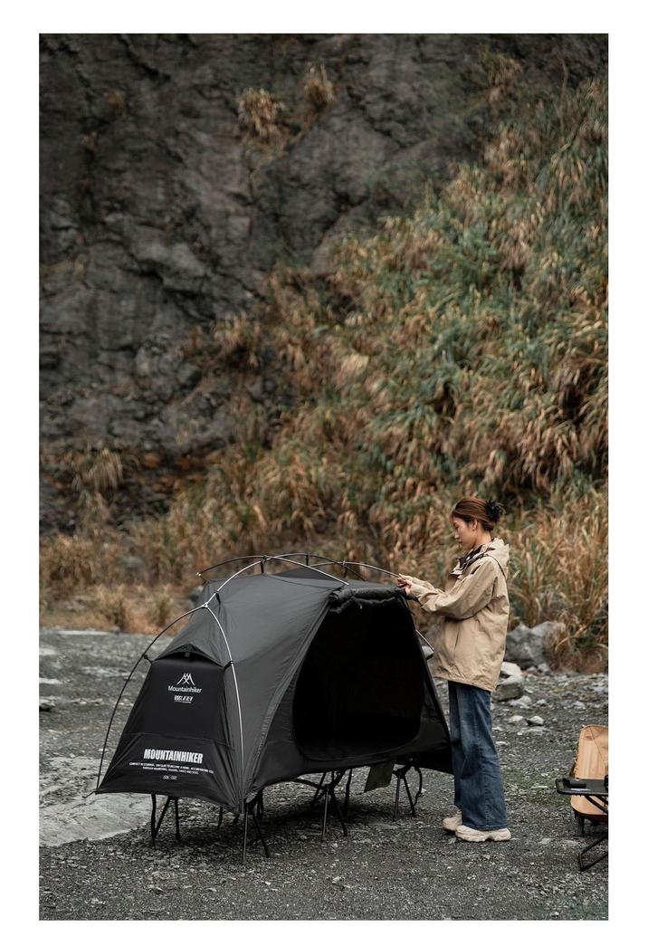 Mountain Guest Military Cot Tent: Lightweight, Waterproof, Single-Person Outdoor Camping Tent