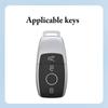 Fashion Car Remote Key Case Cover Shell For Mercedes Benz A C E S G Class GLC CLE CLA GLB GLS W177 W205 W213 W222 X167 AMG