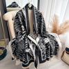 New Women Winter Luxury Brand Cashmere Plant Pattern Scarf Thick and Warm Long Shawl Bandana Pashmina Muffler Blanket Bufanda