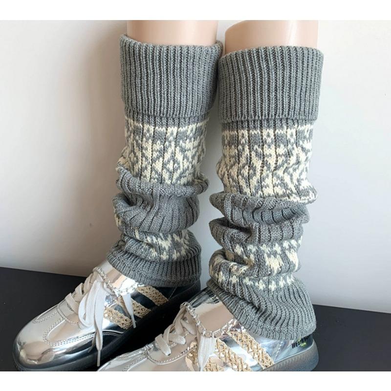 Осенне-зимние ретро теплые носки, утягивающие толстоигольные гольфы, леггинсы, сноубутсы и груды носков