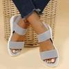 Women's Wedge Heel Platform Cozy Sandals Ladies Outdoor Beach Sandals Elastic Band Designer Shoes Sandals Women Summer