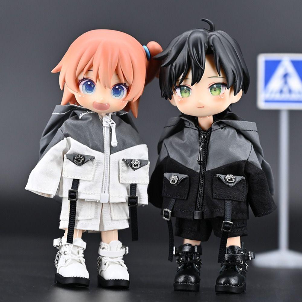 Casual Wear Doll Reflective Jacket Decoration Doll Coat Dolls Accessories Ob11 Clothing Obitsu11