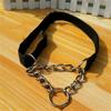 Pet Collar Half Check Choke Nylon Necklace Porable Outdoor Cat Dog Training Chain Animal Accessories