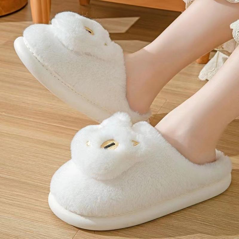 Мягкие хлопковые тапочки с рисунком кота для дома, пара, толстая подошва, нескользящие хлопковые тапочки