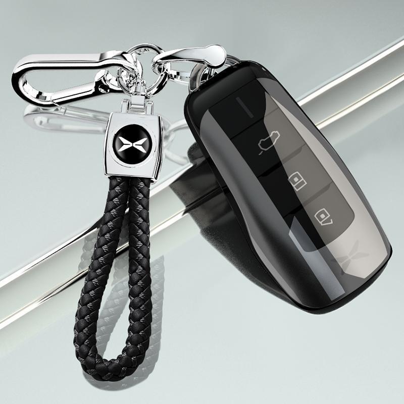 Чехол для ключа и декоративная накладка в салон автомобиля Xiaopeng G6, P5, G3i, G9, P7i