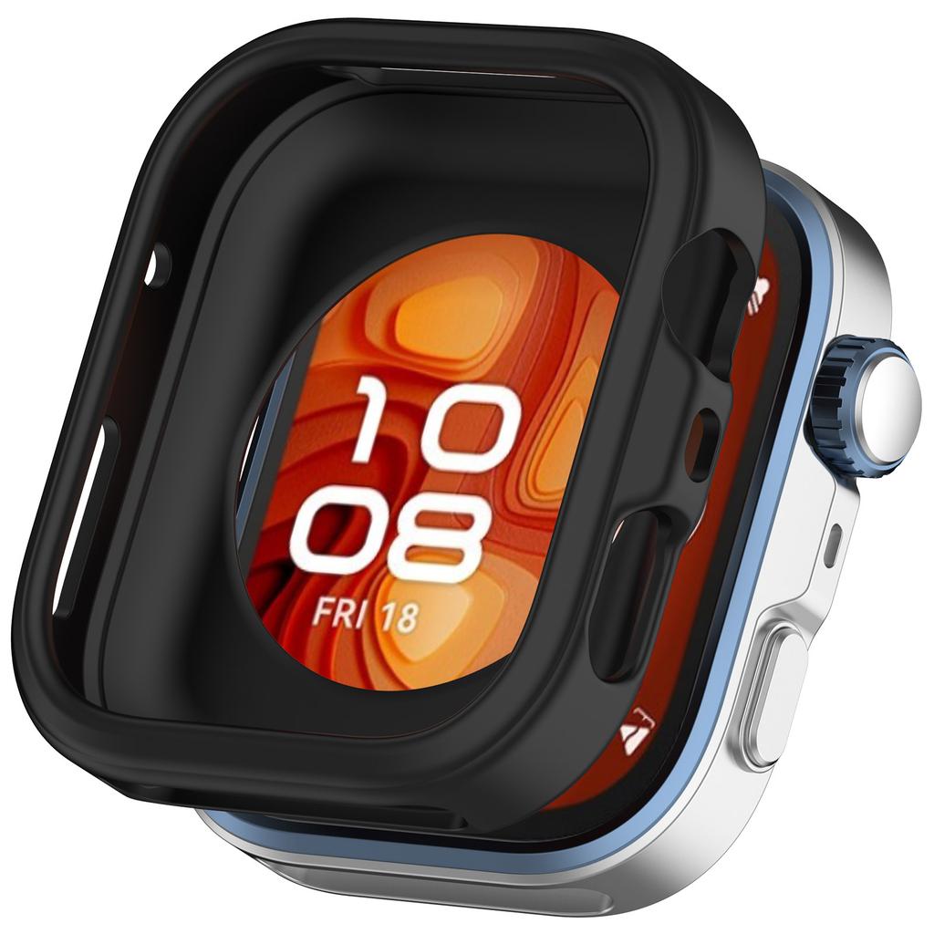 For Huawei Watch Fit 4 Pro Watch Case Soft Silicone Hollow Watch Frame Cover