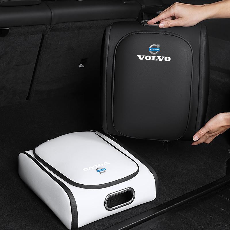 Car Trunk Foldable Storage Box Shoe Storage Organizing Case For Volvo Rdesign V60 V40 XC60 XC90 S60 C30 V50 V70 S80 V90 AWD XC40