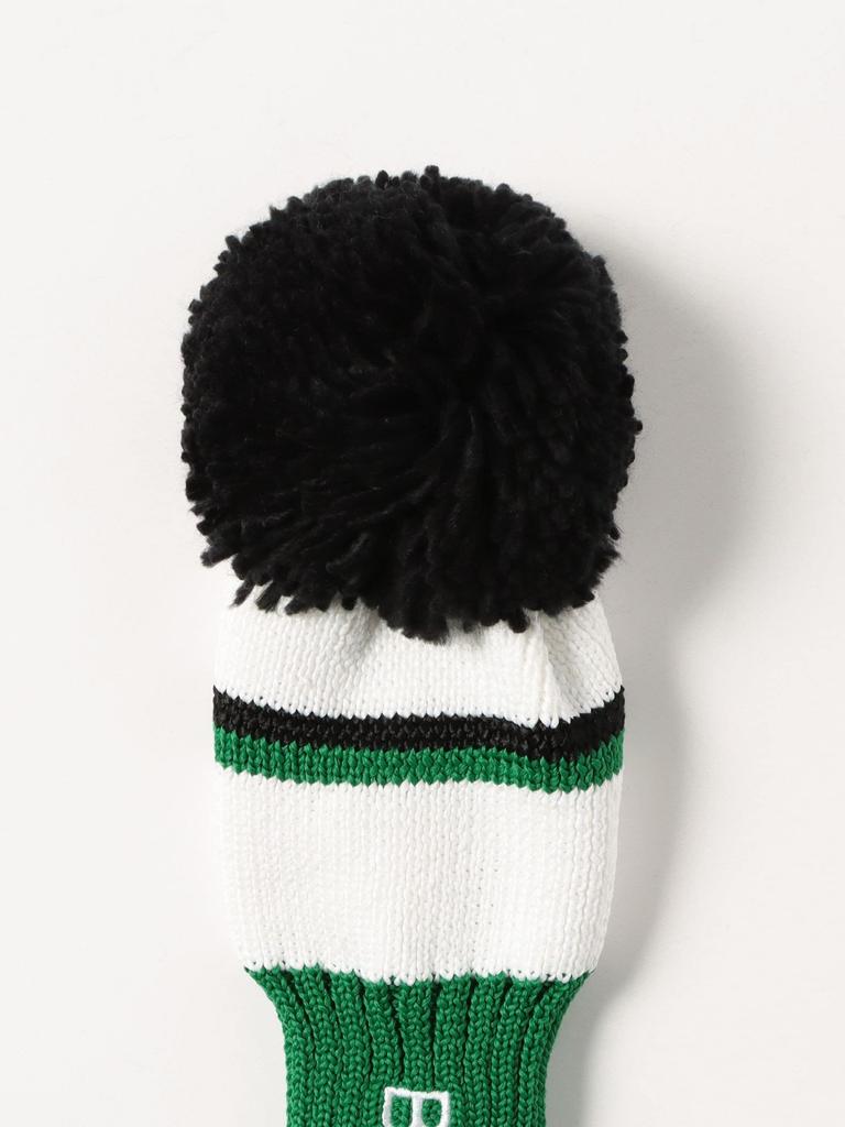 Beams Golf Men's Short Sleeve Knit Tee Headcover 2 (Driver) Green - 81040134833