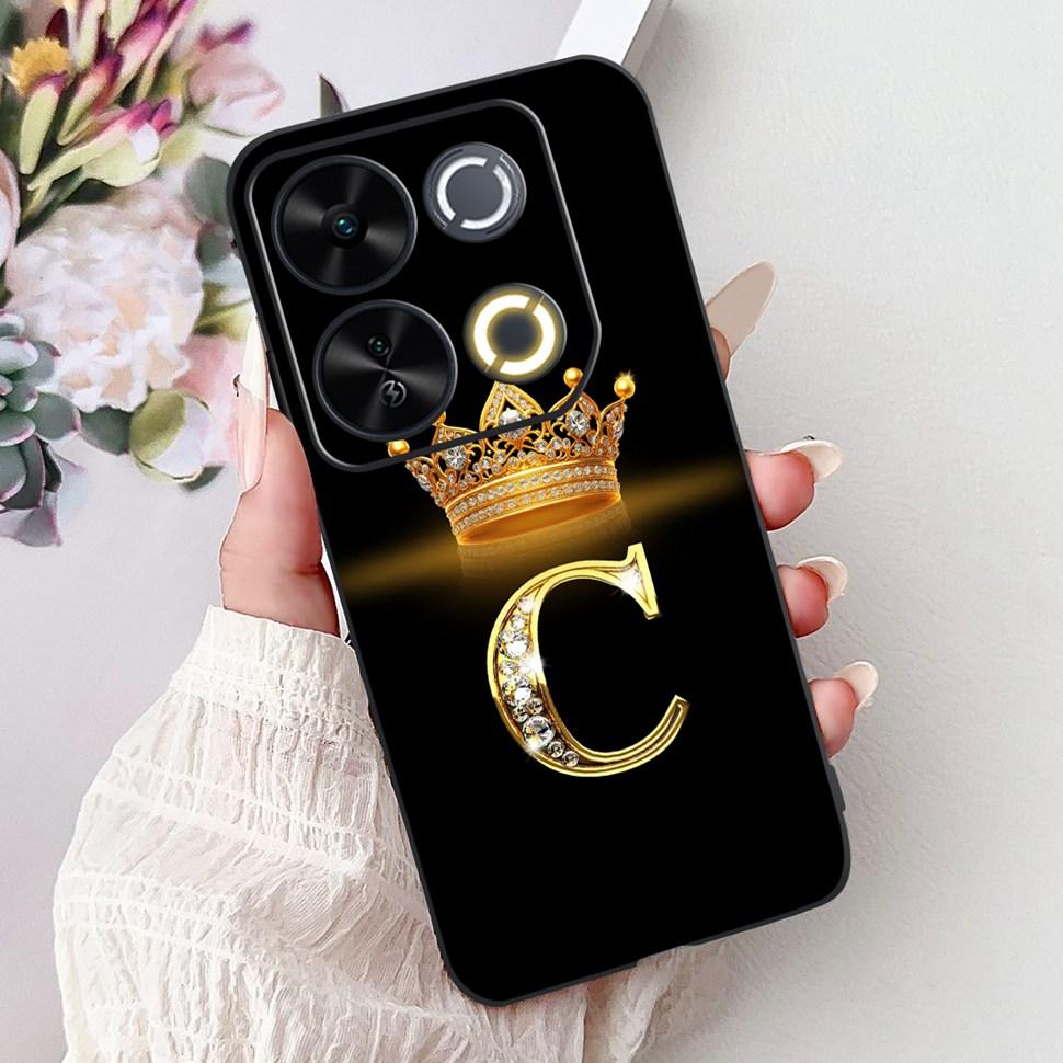 Чехол для ITEL P65 Милые буквы Силиконовый Мягкий ТПУ Задняя крышка Для ITEL P 65 P65 4G Чехол для телефона ITELP65 2024 Ударопрочный Coque Fundas