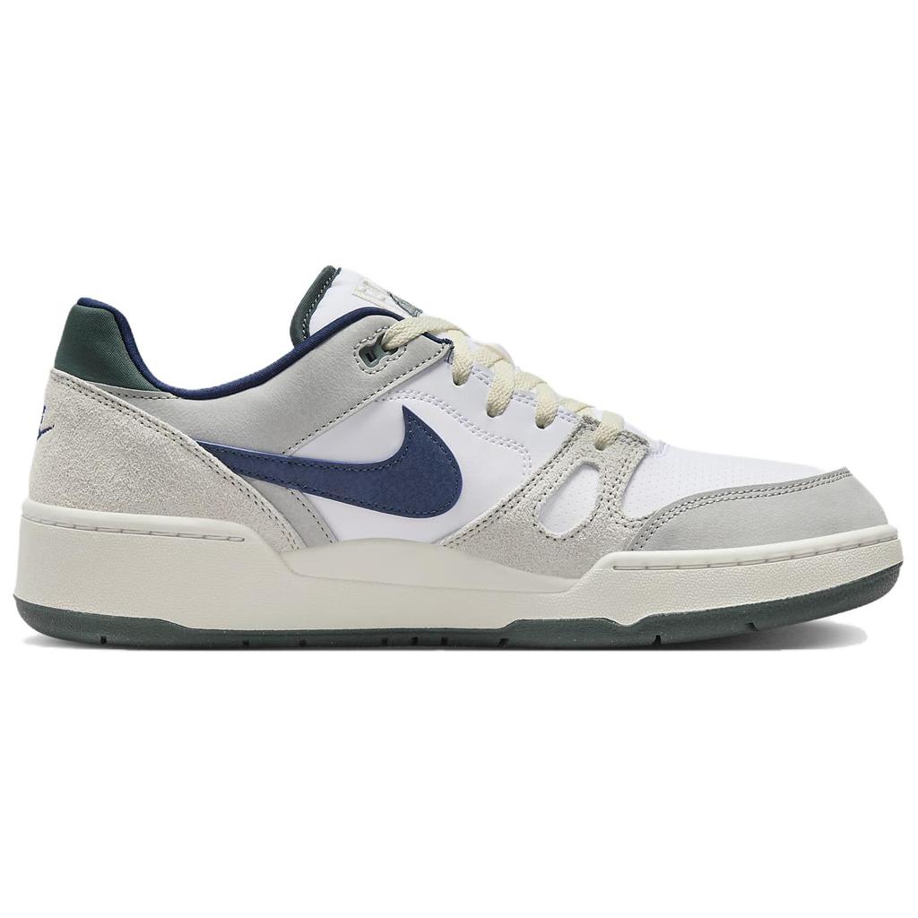 Nike Мужские кроссовки Full Force Low White Navy Teal Light-Iron-Ore Light-Bone Midnight-Navy FZ3595-100