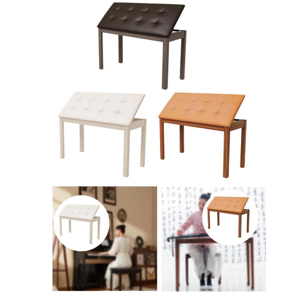 Скамейка для пианино Сиденье для пианино Универсальная табуретка-книжный шкаф Сверхпрочная табуретка для пианино Стул для