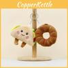 Capybara Soft Plush Keychain With Sandwich And Donut Shapes For Gift Giving