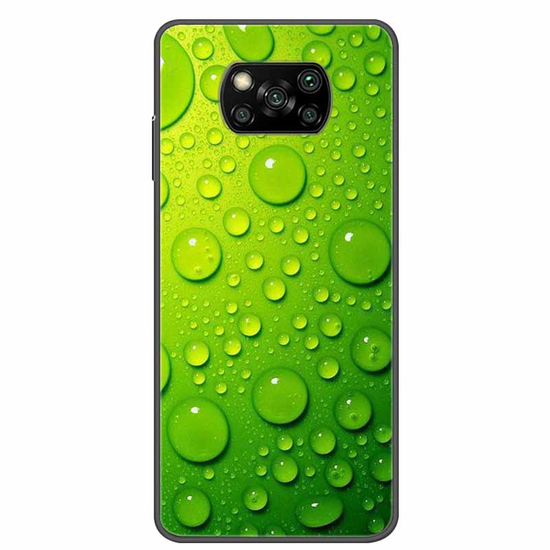 Чехол для Poco X3 Pro X3 NFC Модный Мягкий Силиконовый ТПУ Задняя Крышка Для Xiaomi Poco X3 NFC Чехол Ударопрочный Coque PocoX3 X 3 X3Pro