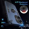 Для Xiaomi Poco F6 5G Чехол Броня Магнитный Держатель Кольцо Ударопрочный Чехол для Телефона Для Poko Little F6 F 6 PocoF6 Защитная Крышка Объектива