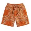 Men Shorts Drawstring Waist Casual Printed Regular Style Shorts with Pockets Wide Leg Outdoor Shorts