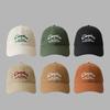 Вышитая Буква Бейсболка Женская Летняя Весенняя Snapback Кепка Ретро Регулируемая Хип-Хоп Козырек от Солнца Кепки