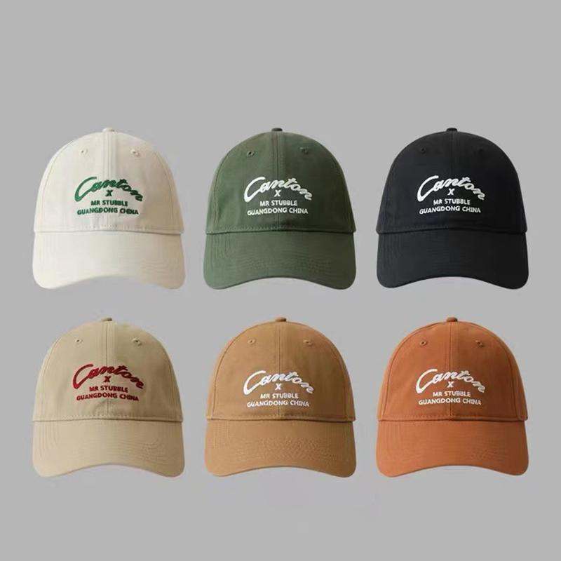 Вышитая Буква Бейсболка Женская Летняя Весенняя Snapback Кепка Ретро Регулируемая Хип-Хоп Козырек от Солнца Кепки